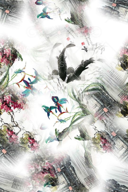 时尚印花华亿平台图片