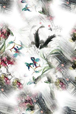 时尚印花华亿平台图片