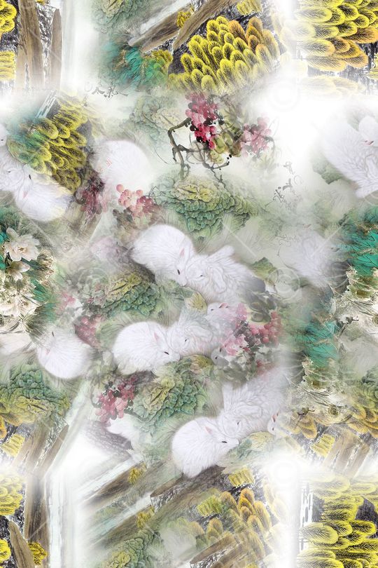 大胆印花华亿平台图片