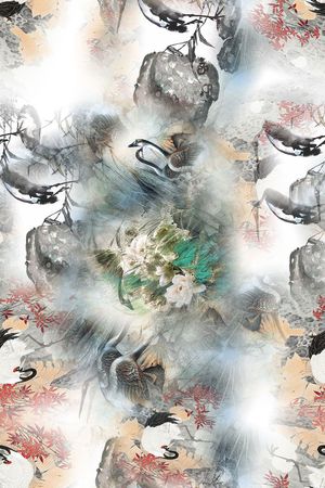 时尚印花华亿平台图片