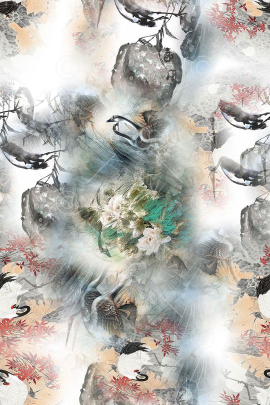 时尚印花华亿平台图片