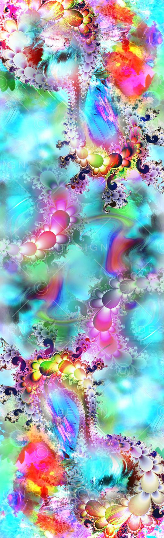 分形艺术印花华亿平台图片