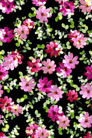 窗帘布印花华亿平台图片