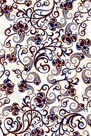 窗帘布印花华亿平台图片