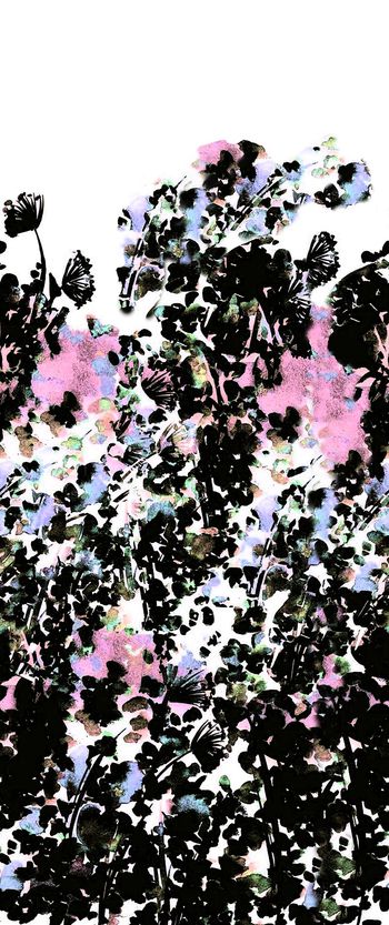 493273-时尚抽象水彩定位花