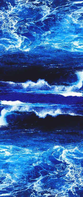 493332-时尚 大牌 新潮 水彩 大海 波浪