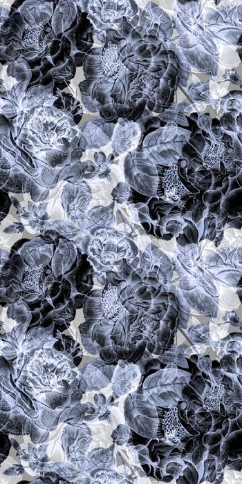 493337-欧美流行时尚欧式大花 秋冬款 连衣