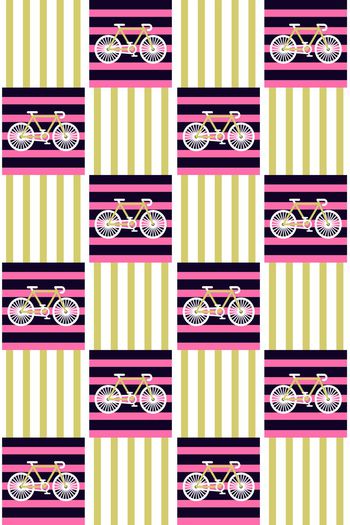 493424-运动风横竖条纹自行车童装华亿平台