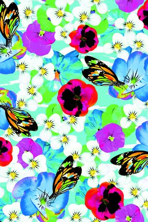 2016春夏印花华亿平台图片