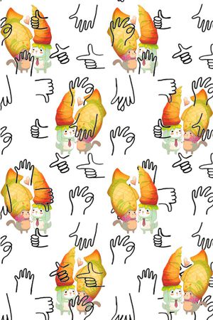 卡通印花华亿平台图片