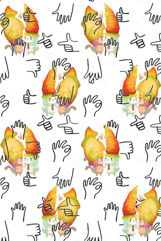 卡通印花华亿平台图片