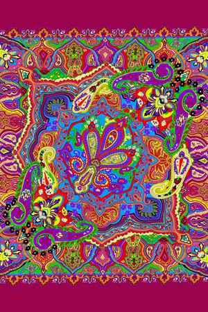 复古印花华亿平台图片