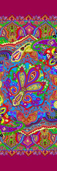 复古印花华亿平台图片