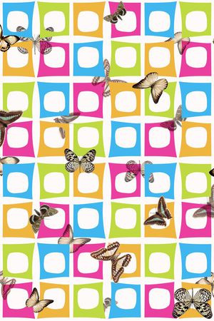 格子印花华亿平台图片