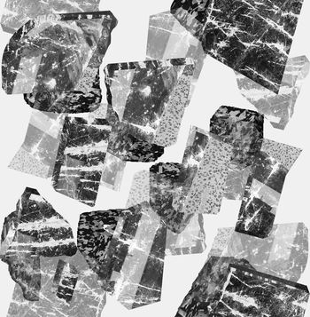 493586-	潮流时尚大理石石块秋冬数码印花