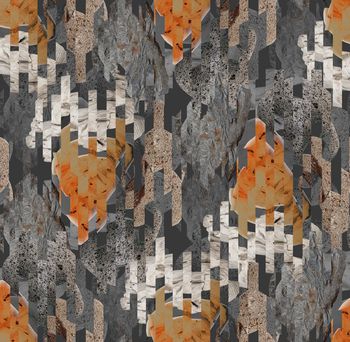 493645-潮流时尚石头切割秋冬数码印花