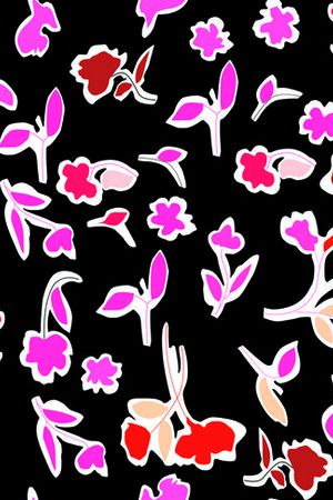 2016时尚脱颖长短裙华亿平台印花华亿平台图片