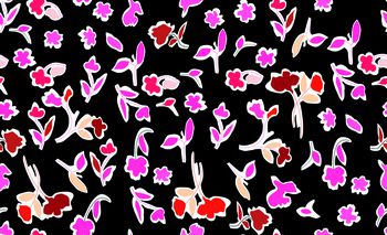 2016时尚脱颖长短裙华亿平台印花华亿平台图片