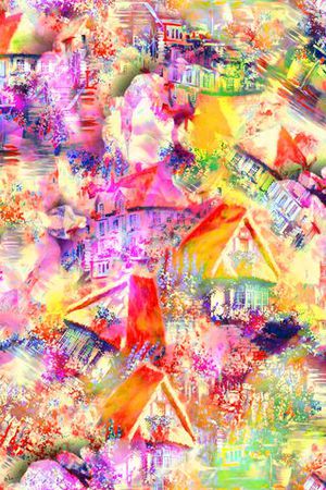 流行时尚印花华亿平台图片