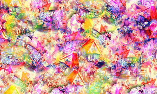 流行时尚印花华亿平台图片