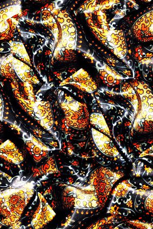 抽象 欧美 豹纹 褶皱 肌理 扎染印花华亿平台图片