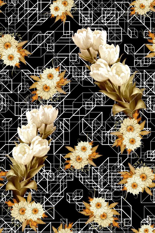 时尚大牌印花华亿平台图片