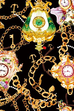 潮流时尚印花华亿平台图片