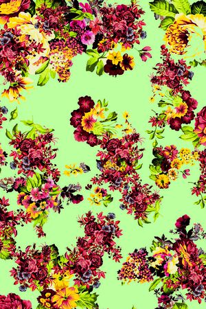 2016连衣裙长短裙主流华亿平台印花华亿平台图片