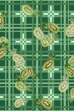 格子印花华亿平台图片