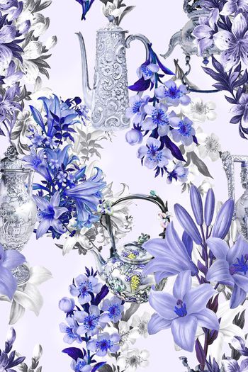 493974-时尚花卉组合