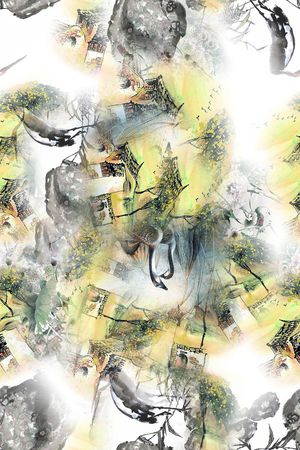 时尚印花华亿平台图片