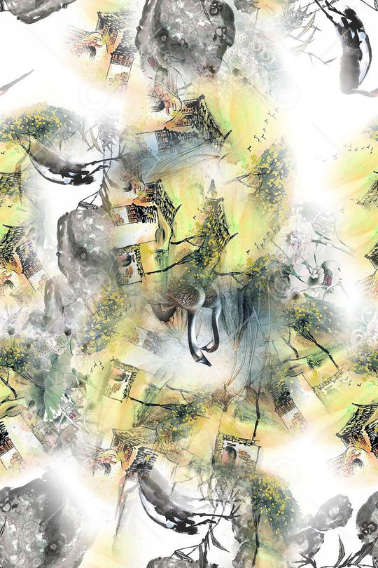 时尚印花华亿平台图片