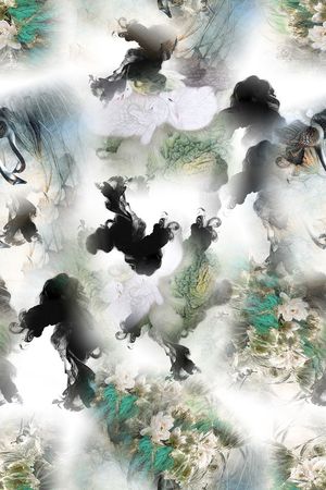 时尚印花华亿平台图片