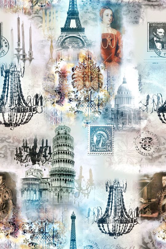 欧式印花华亿平台图片