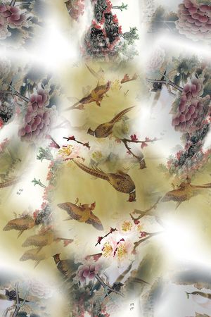 时尚印花华亿平台图片