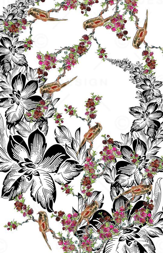 时尚印花华亿平台图片