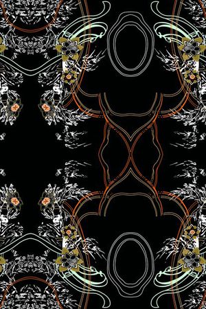 几何印花华亿平台图片