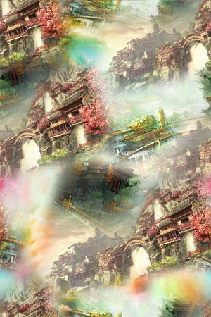 写意印花华亿平台图片