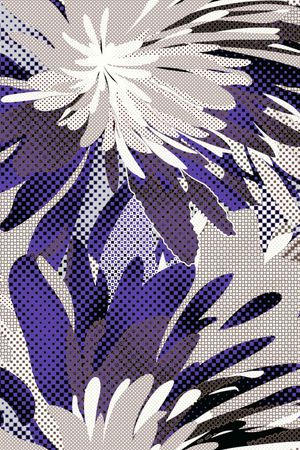 几何印花华亿平台图片