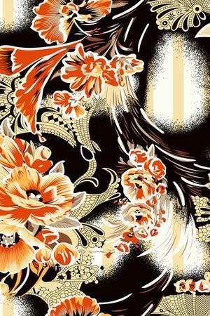 几何印花华亿平台图片