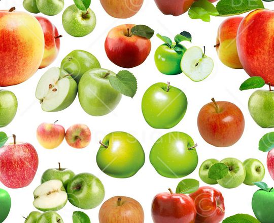 植物苹果印花华亿平台图片