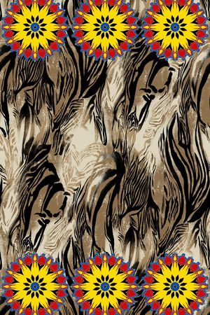 传统印花印花华亿平台图片