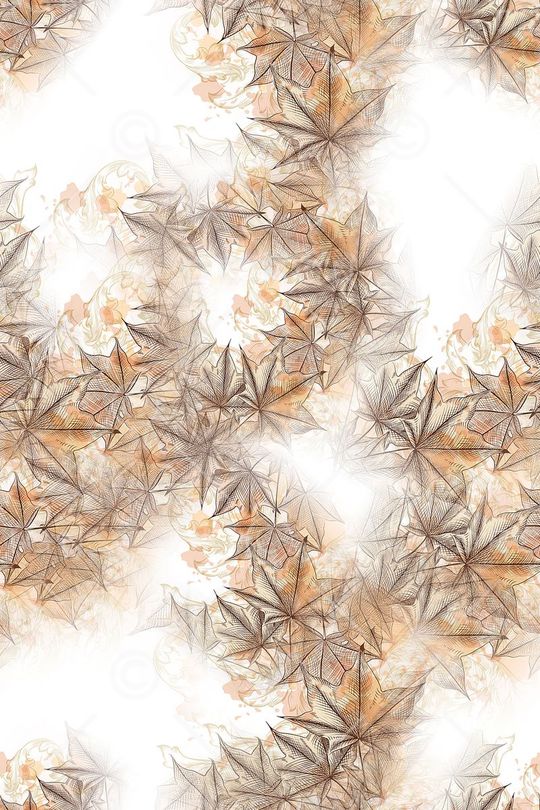 枫叶印花华亿平台图片