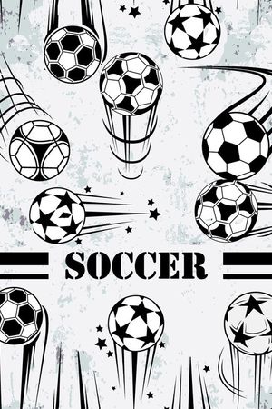 飞跃的足球印花华亿平台图片