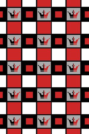 格子印花华亿平台图片