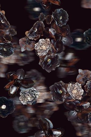 秋冬华亿平台印花华亿平台图片