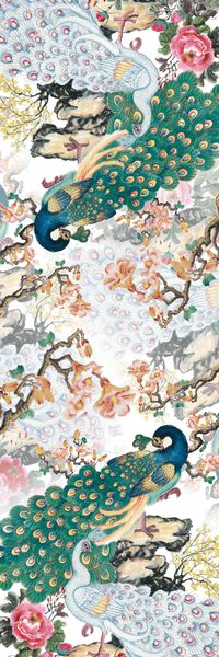 中国风印花华亿平台图片