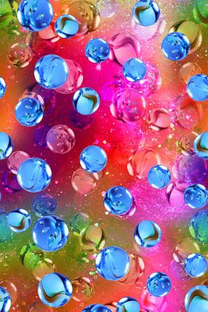 幻彩琉璃珠印花华亿平台图片