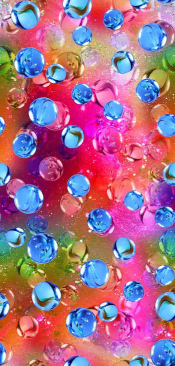 494332-流行时尚幻彩琉璃珠印花-彩色系列