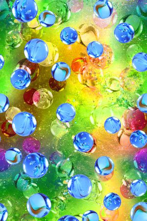 幻彩琉璃珠印花华亿平台图片